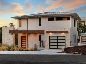 Brand New Sleek Modern Estate with Sweeping Bay Views